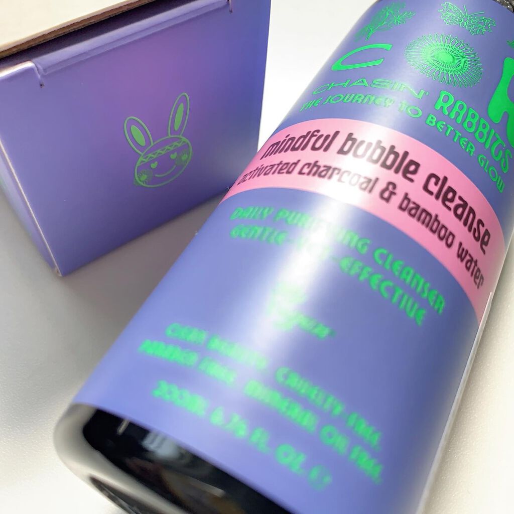 Mindful Bubble Cleanse/CHASIN'RABBITS/その他洗顔料を使ったクチコミ(6枚目)