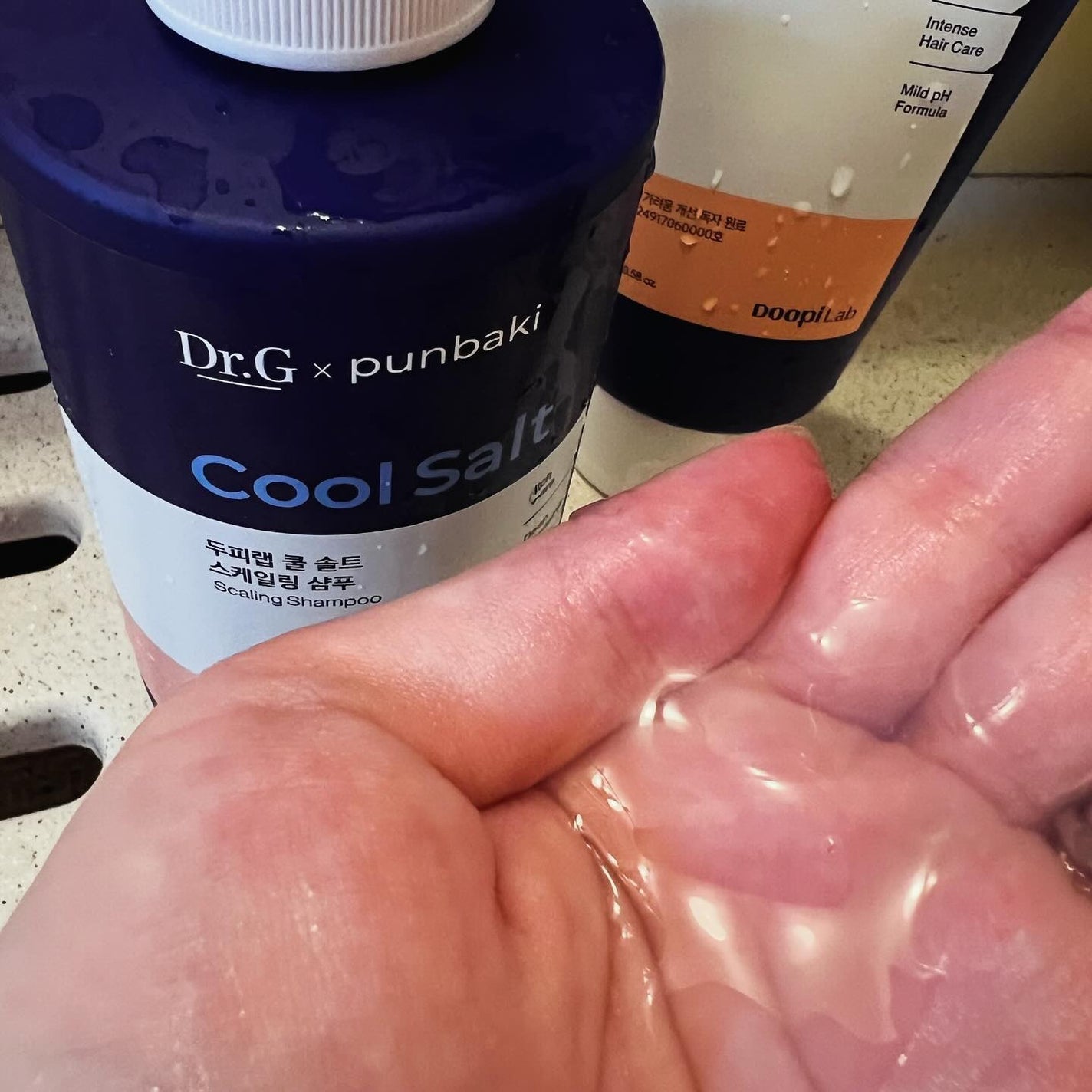 クールソルトスケーリングシャンプー/クールソルトスカルプトリートメント/Dr.G/市販シャンプーを使ったクチコミ(2枚目)