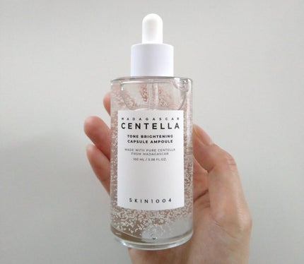 トーンブライトニング カプセルアンプル/SKIN1004/美容液を使ったクチコミ(4枚目)