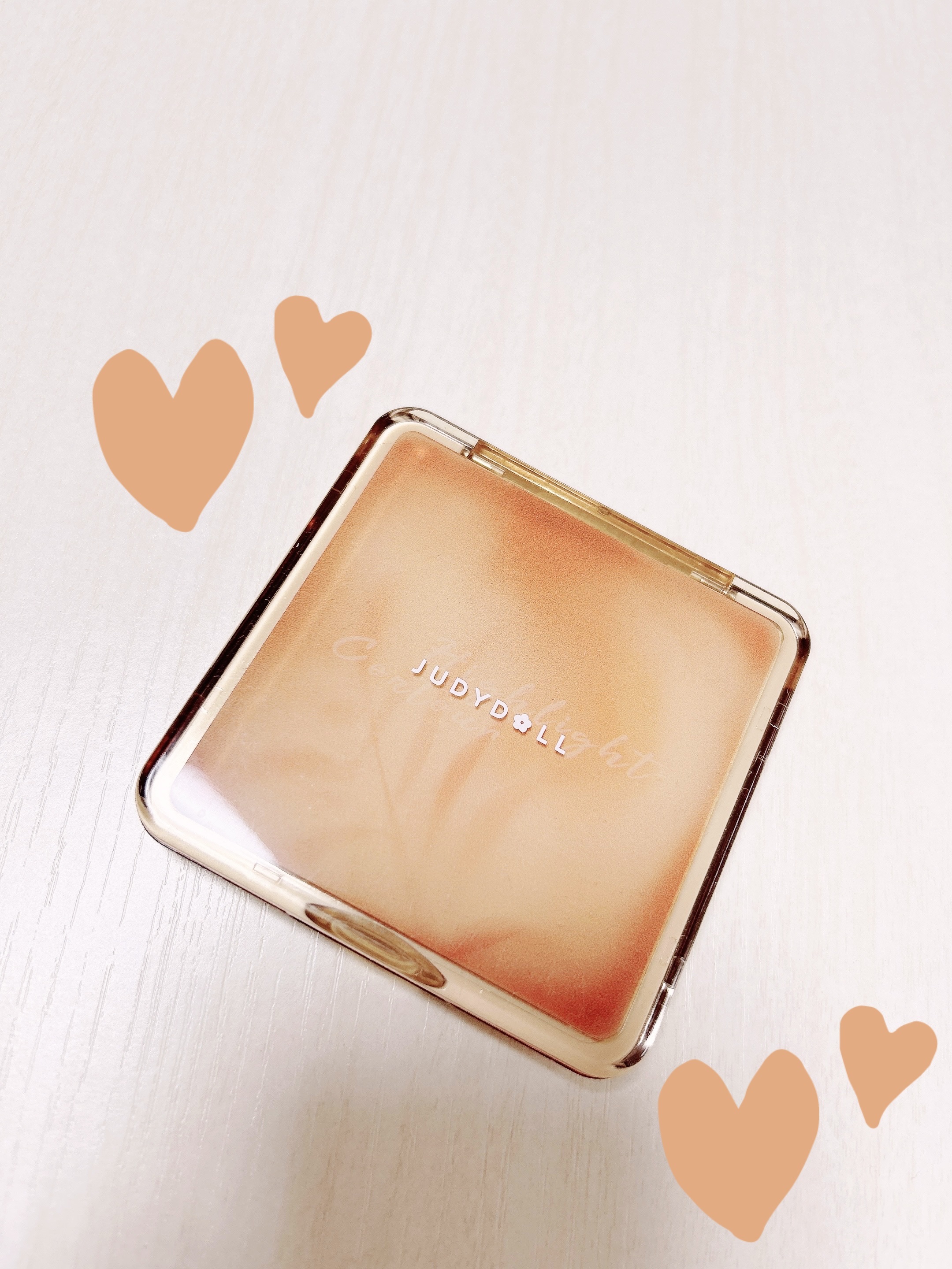 JUDYDOLL メリハリマスターパレット/JUDYDOLL/パウダーハイライトを使ったクチコミ（2枚目）