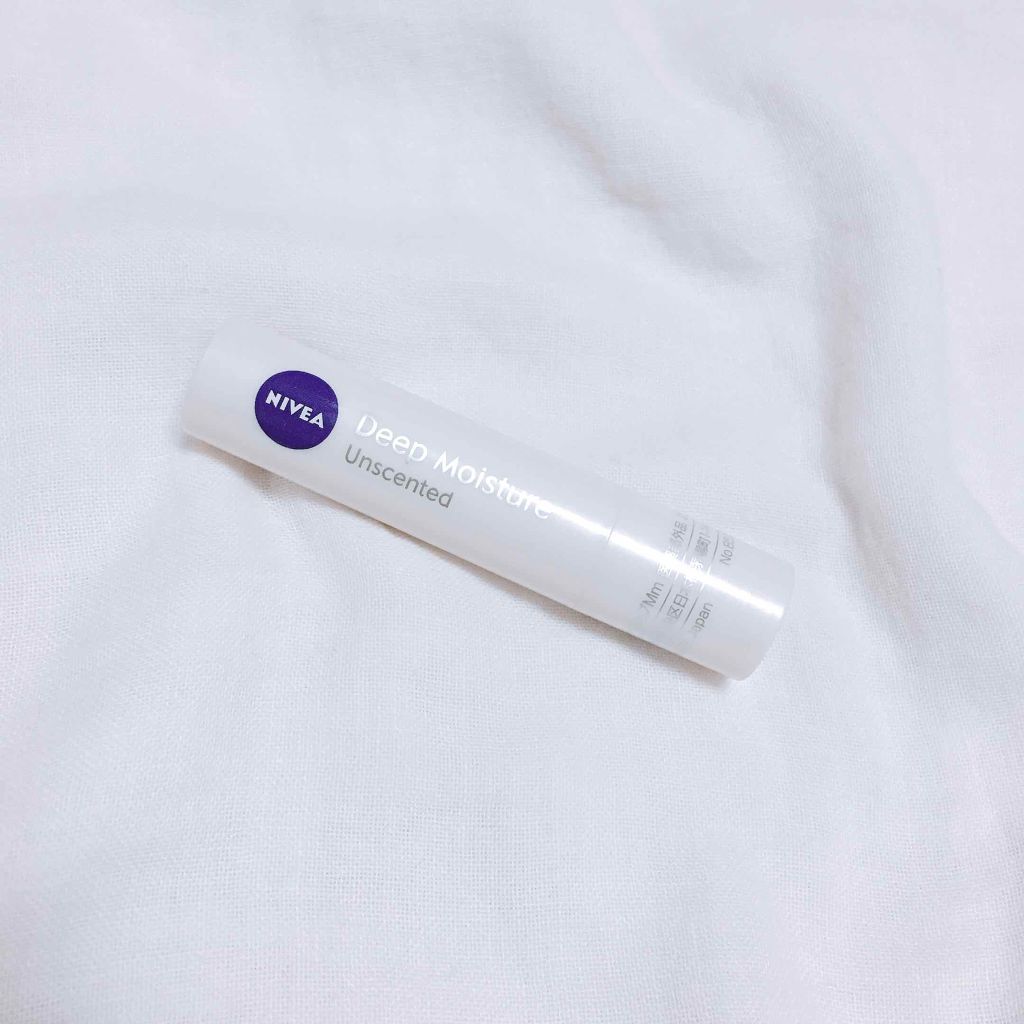 ニベア ディープモイスチャーリップ/ニベア/リップクリームを使ったクチコミ（1枚目）