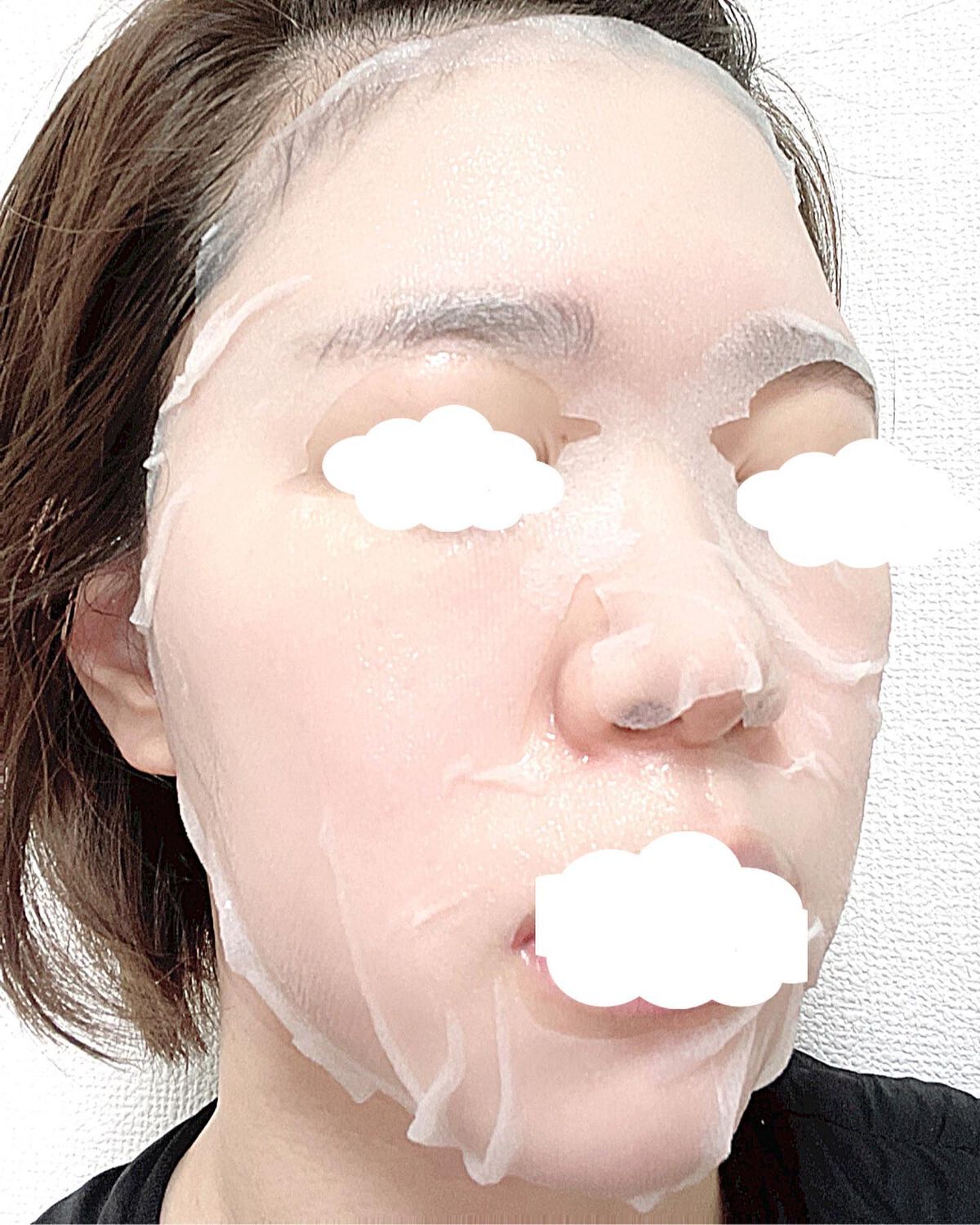 ミノン アミノモイスト ぷるぷるしっとり肌マスク/ミノン/シートマスク・パックを使ったクチコミ(4枚目)