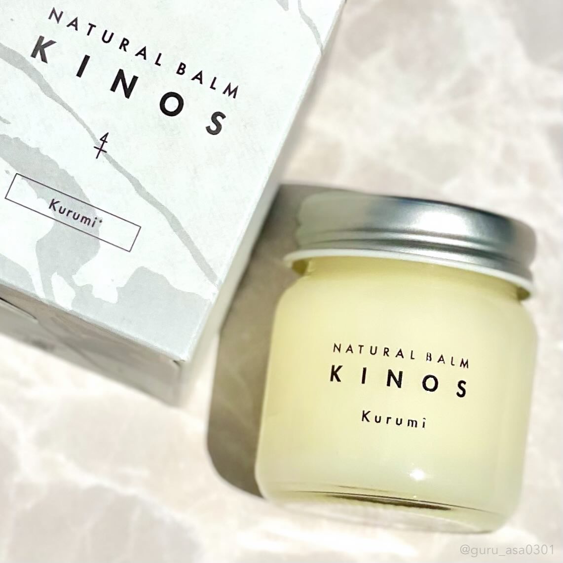 NATURAL BALM くるみ /KINOS/ヘアバームを使ったクチコミ（1枚目）