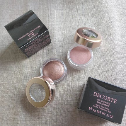 DECORTÉ アイグロウジェム スキンシャドウのクチコミ「1色で光と影を操る、立体的グラデーション。
溶け込むようにフィットして美しい仕上がりがつづき、.....」(1枚目)