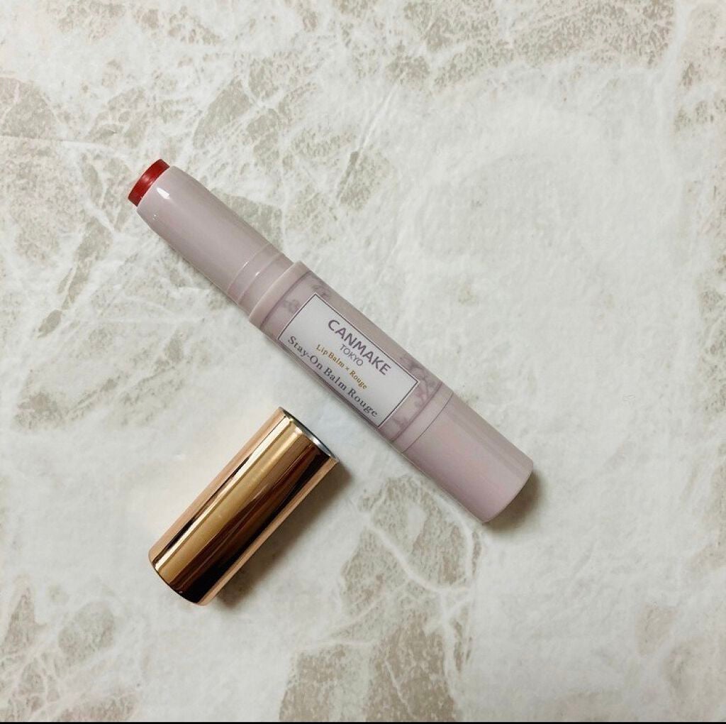 ステイオンバームルージュ/キャンメイク/口紅を使ったクチコミ(3枚目)