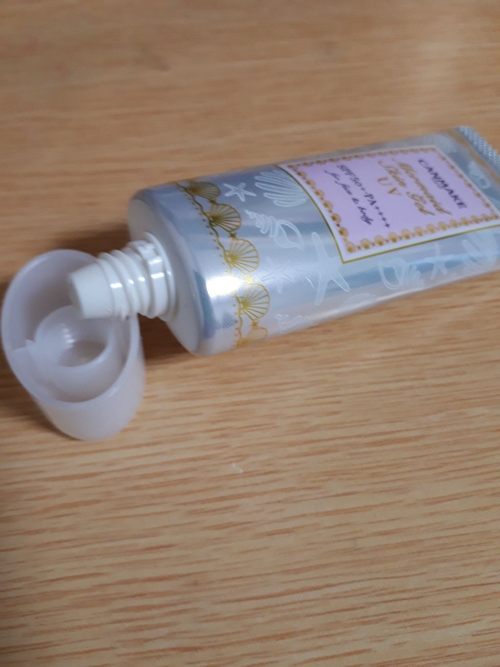 マーメイドスキンジェルUV/キャンメイク/日焼け止めジェルを使ったクチコミ(3枚目)