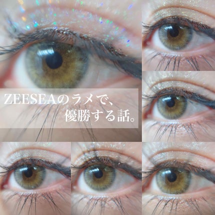 ダイヤモンドシリーズ 星空リキッドアイシャドウ/ZEESEA/リキッドアイシャドウを使ったクチコミ(1枚目)