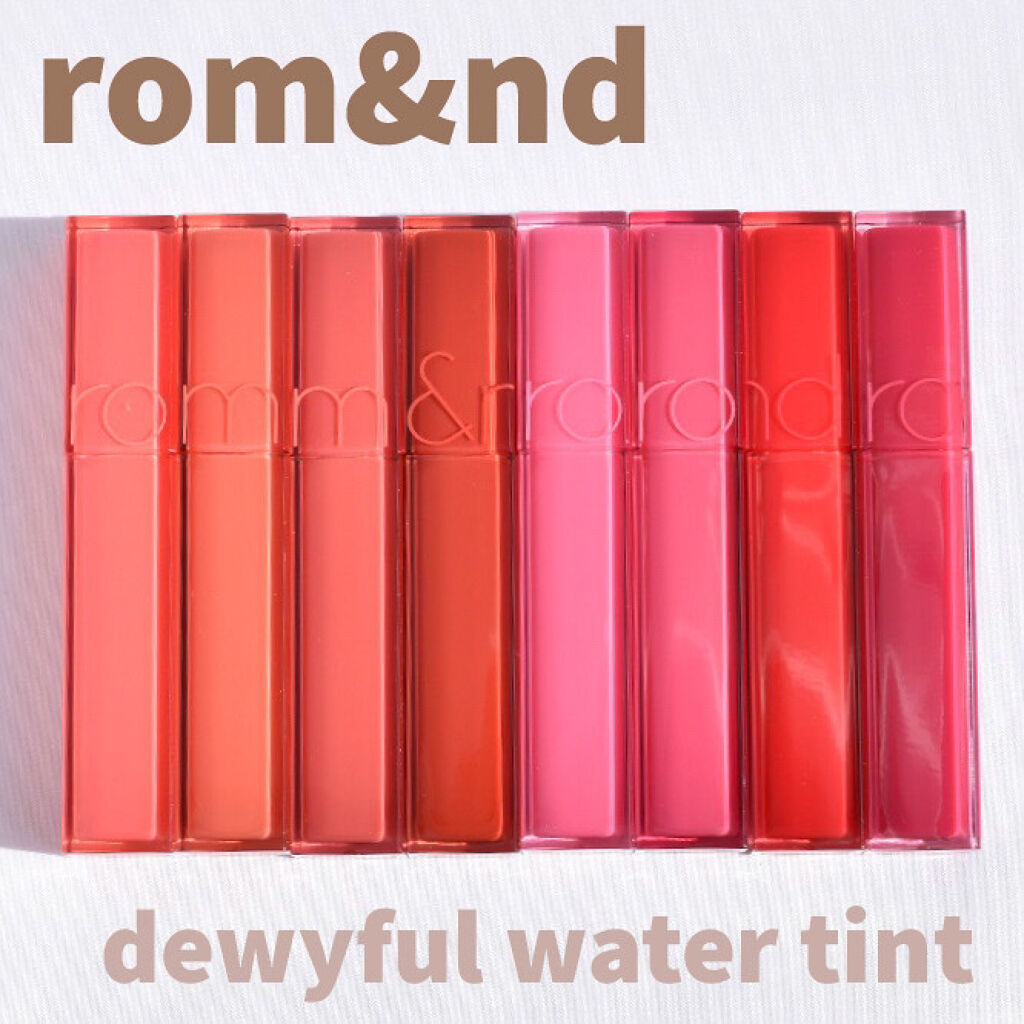 デュイフルウォーターティント/rom&nd/リップティントを使ったクチコミ（1枚目）