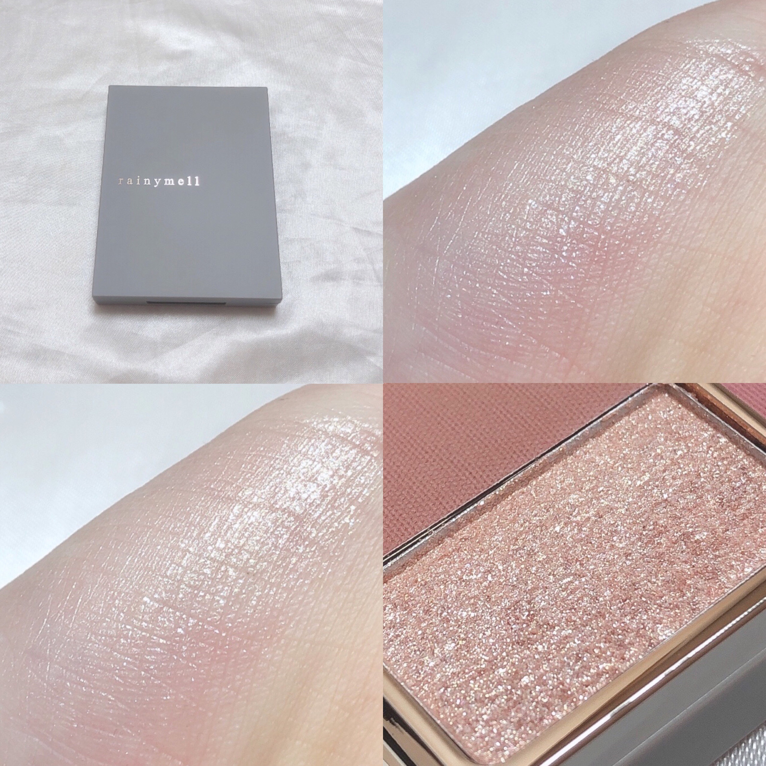 バレンタインボックス3ローズモーメント/VAVI MELLO/アイシャドウパレットを使ったクチコミ（3枚目）