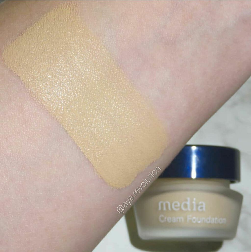 クリームファンデーション〈ミニ〉/media/クリーム・エマルジョンファンデーションを使ったクチコミ（3枚目）