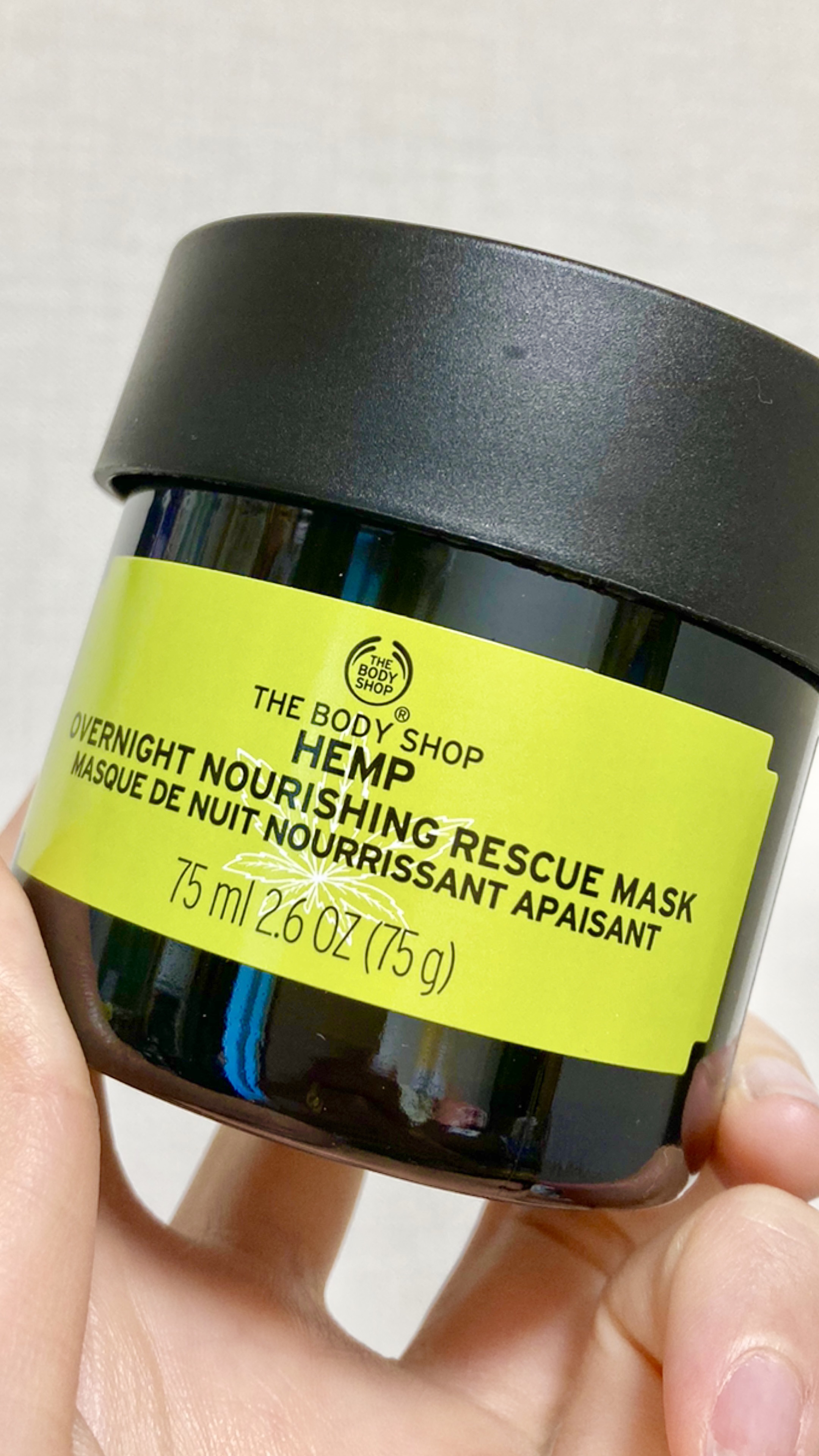 THE BODY SHOP ヘンプ オーバーナイトモイスチャーマスクのクチコミ「 ヘンプのボディクリーム！！🌿



THE BODY SHOP

ヘンプ オーバーナイトモイ.....」（1枚目）