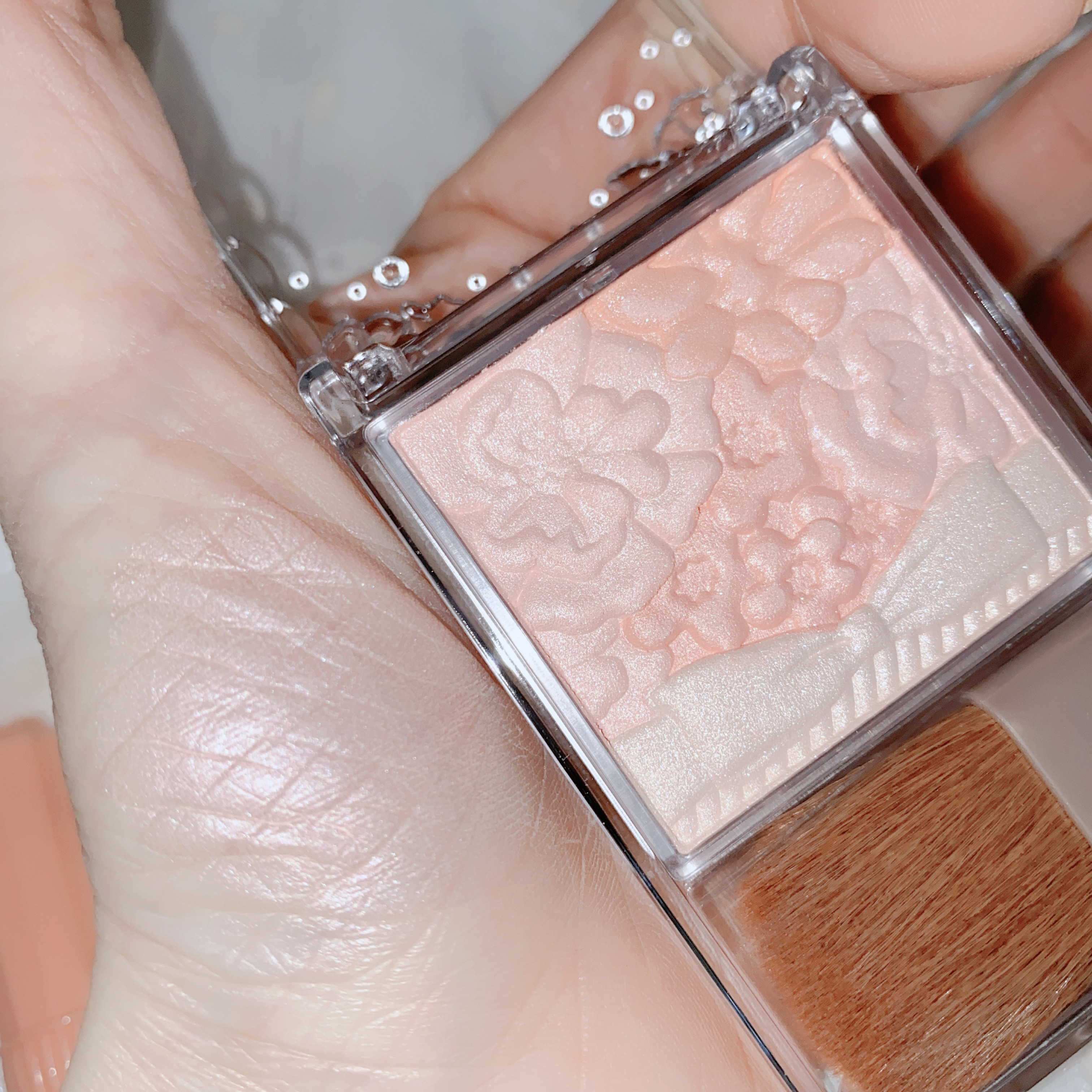 グロウフルールチークス/キャンメイク/パウダーチークを使ったクチコミ（3枚目）