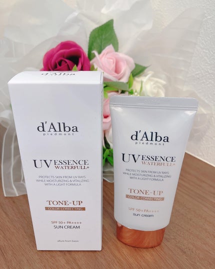 ウォータフルトーンアップサンクリーム/ダルバ/日焼け止めクリームを使ったクチコミ(5枚目)