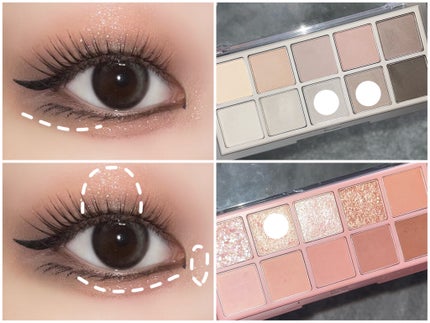 ベターザンパレット/rom&nd/アイシャドウパレットを使ったクチコミ(3枚目)