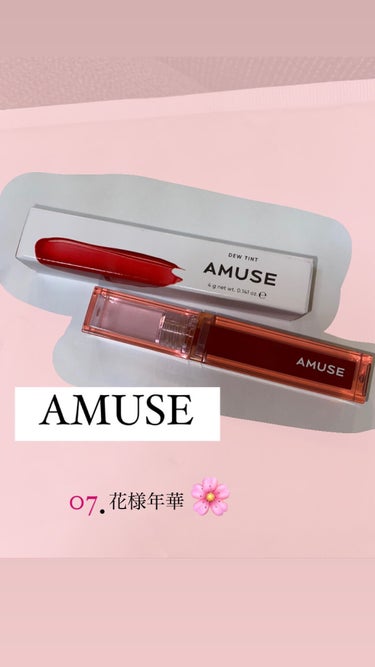 デューティント 07 花様年華/AMUSE/口紅を使ったクチコミ（1枚目）