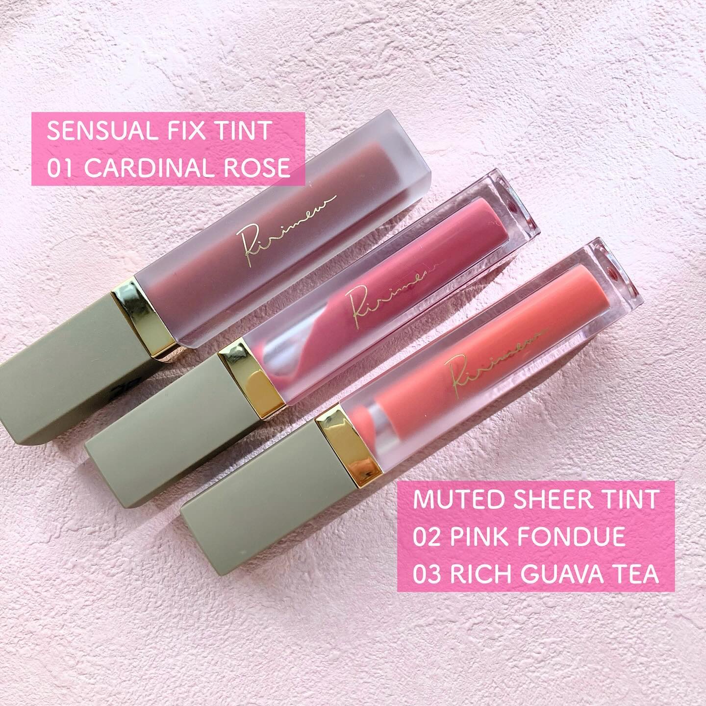 センシュアルフィックスティント/Ririmew/リップティントを使ったクチコミ（2枚目）