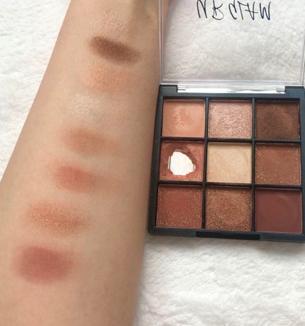 UR GLAM BLOOMING EYE COLOR PALETTE/U R GLAM/アイシャドウパレットを使ったクチコミ(2枚目)