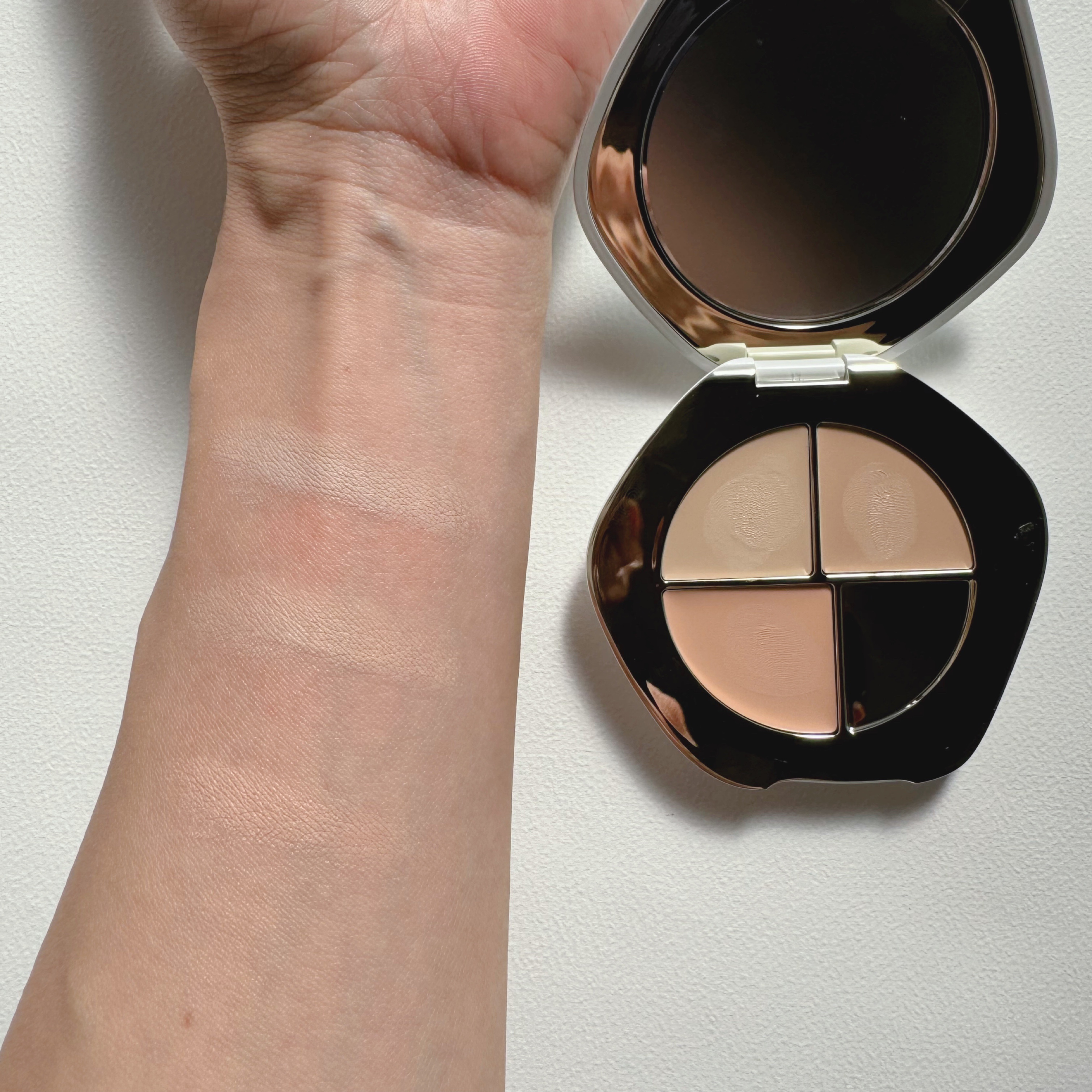 TIMAGE  クリーミーコンシーラーパレット/TIMAGE/パレットコンシーラーを使ったクチコミ（3枚目）