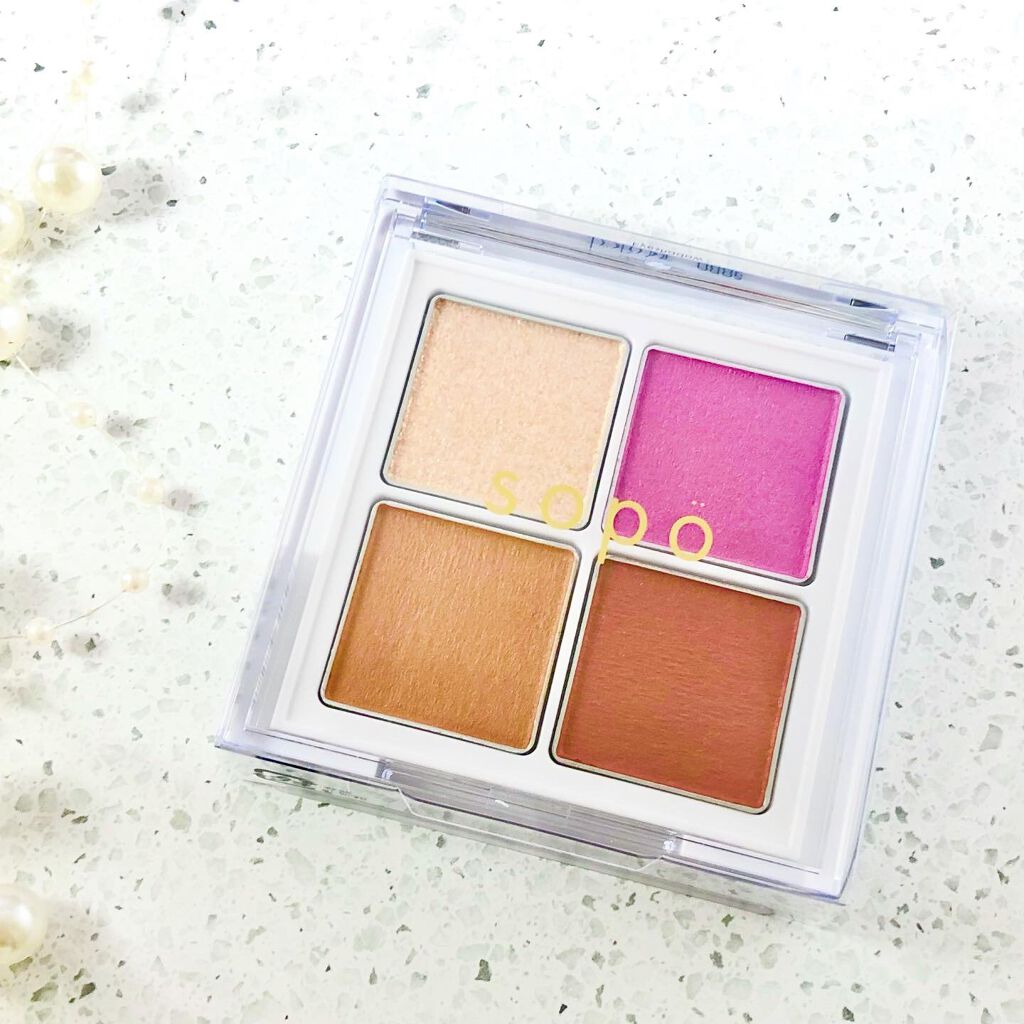 アイパレット/sopo/アイシャドウパレットを使ったクチコミ(1枚目)