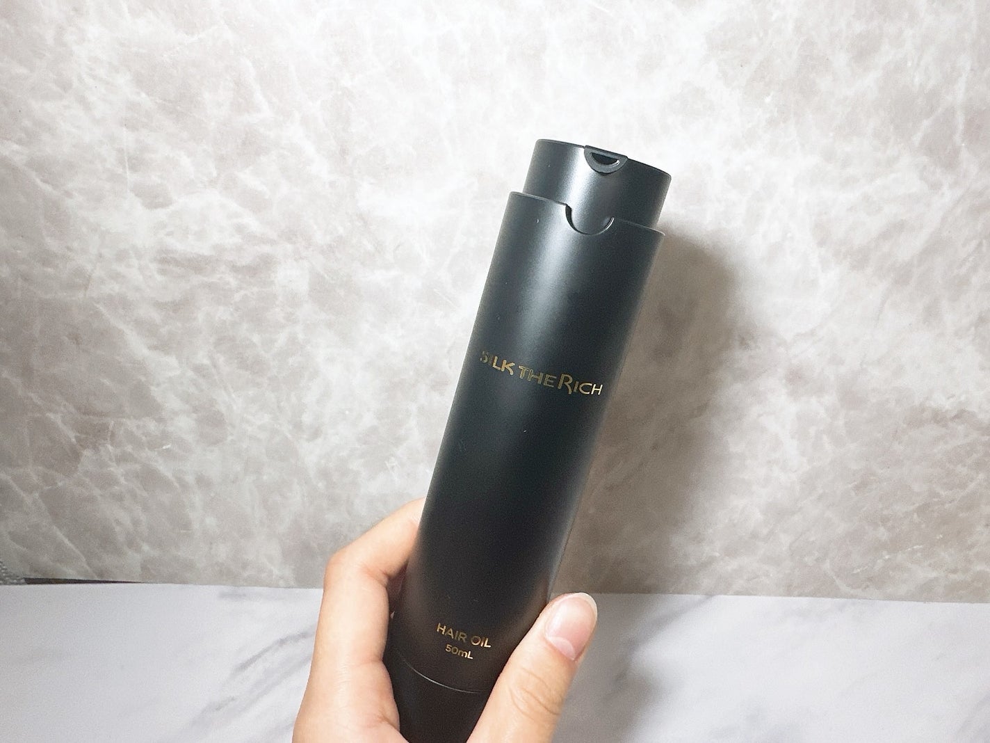 ザ・リッチ ヘアオイルMNM/SILK THE RICH/ヘアオイルを使ったクチコミ(2枚目)