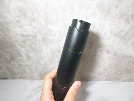 ザ・リッチ ヘアオイルMNM/SILK THE RICH/ヘアオイルを使ったクチコミ(2枚目)