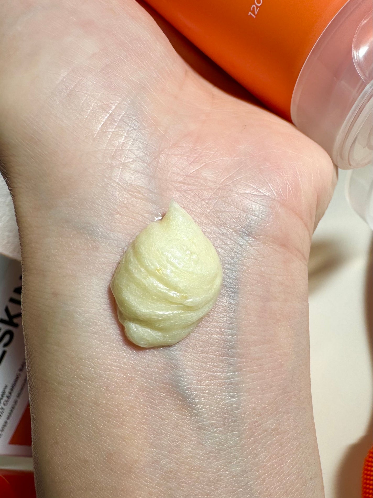 リアルカロテンクレンジングフォーム/APRILSKIN/洗顔フォームを使ったクチコミ(2枚目)