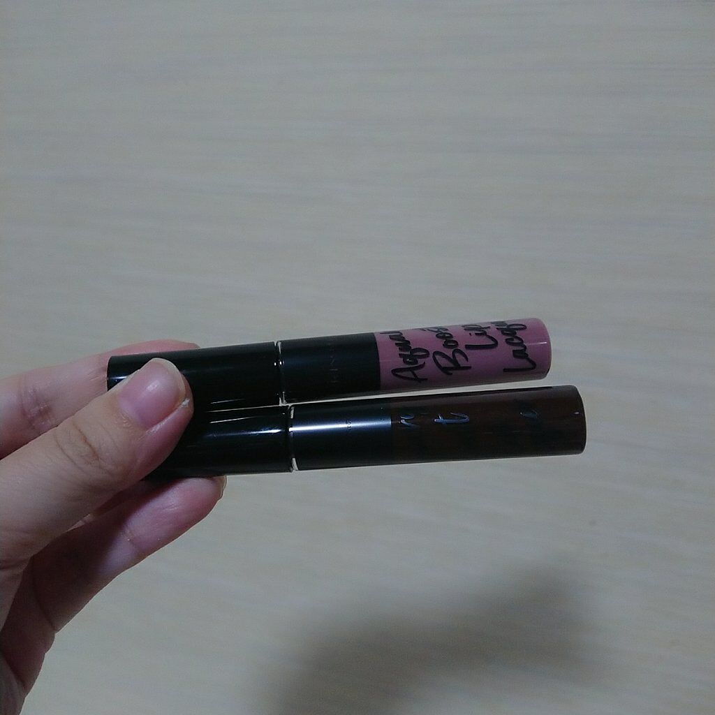 アクアリィ ブースト リップラッカー 101/リンメル ロンドン/リップグロスを使ったクチコミ（1枚目）