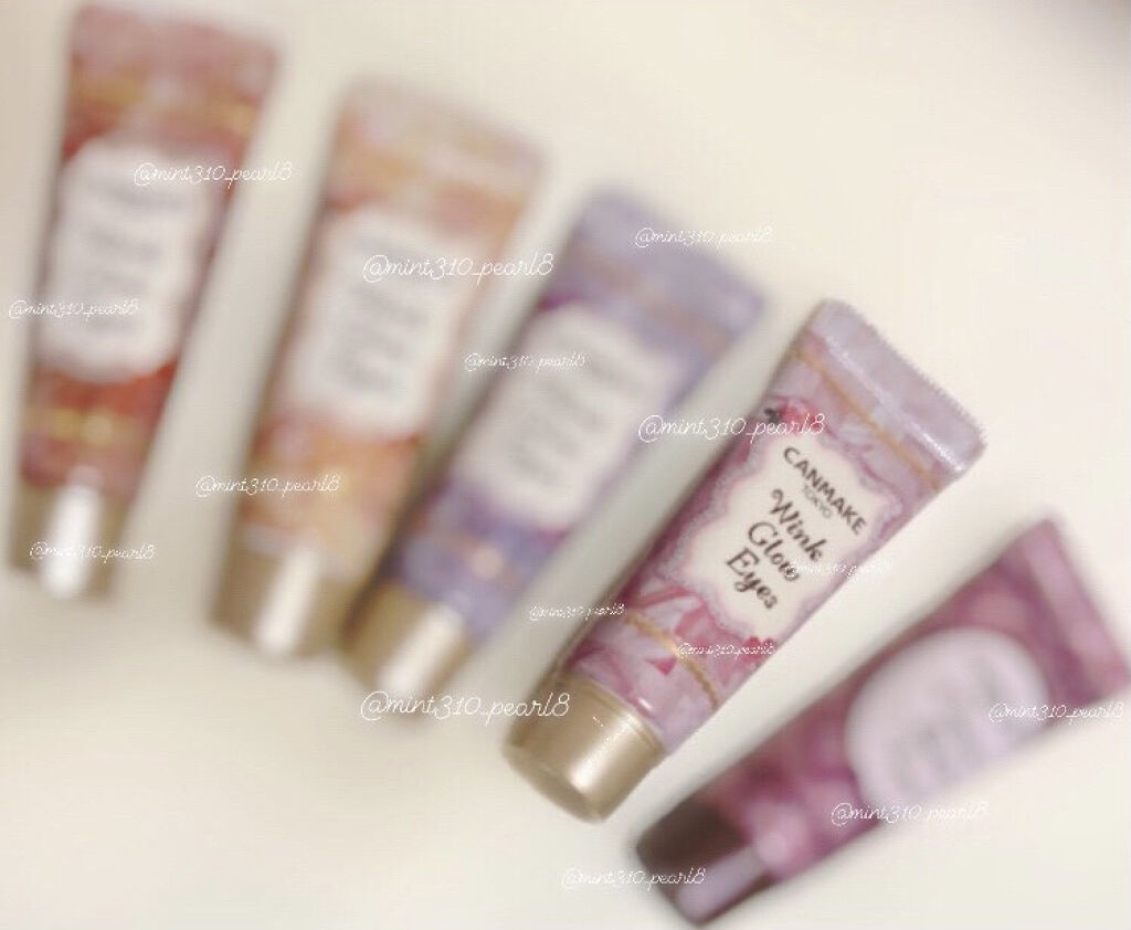 ウィンクグロウアイズ No.02 サクラモーヴ/キャンメイク/ジェル・クリームアイシャドウを使ったクチコミ（2枚目）