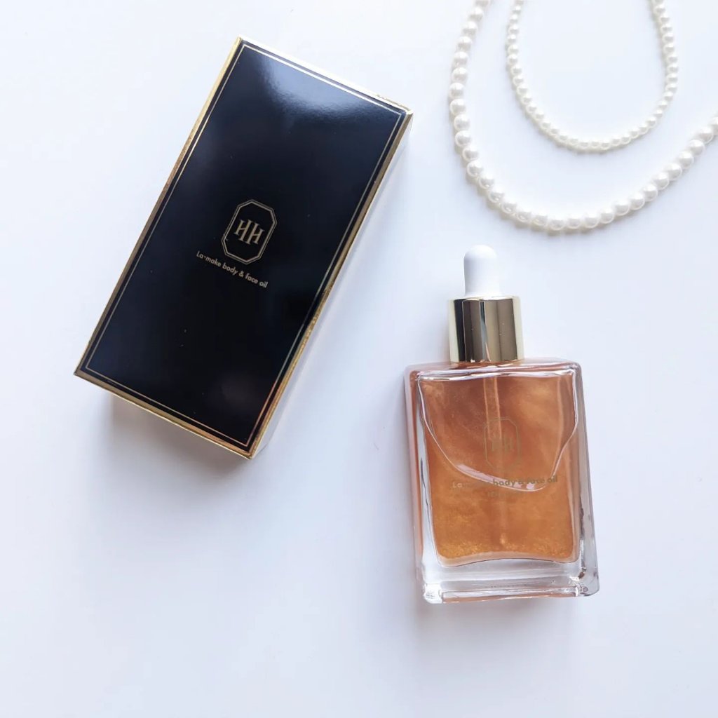 ラ・メイク ボディ&フェイスオイル/H×H/ボディオイルを使ったクチコミ（2枚目）