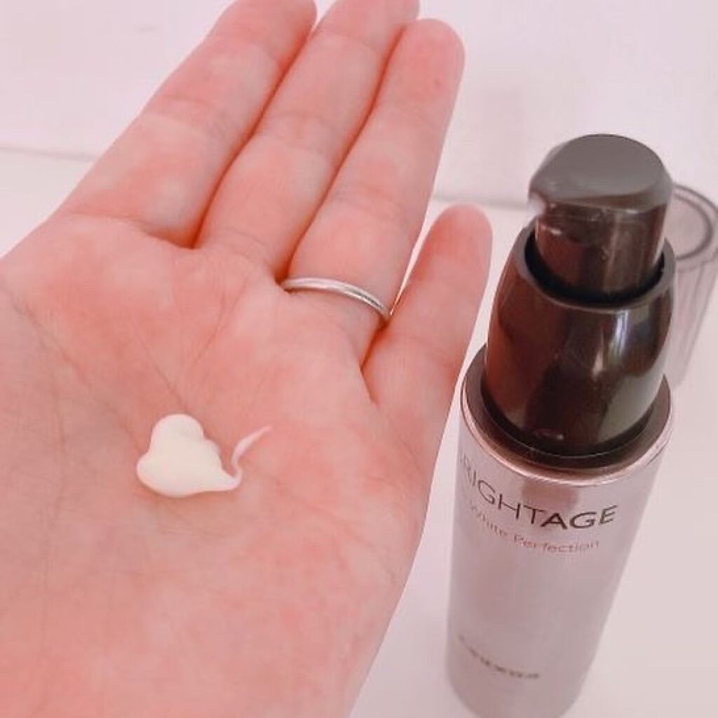 リフトホワイト パーフェクション/BRIGHTAGE/美容液を使ったクチコミ（3枚目）