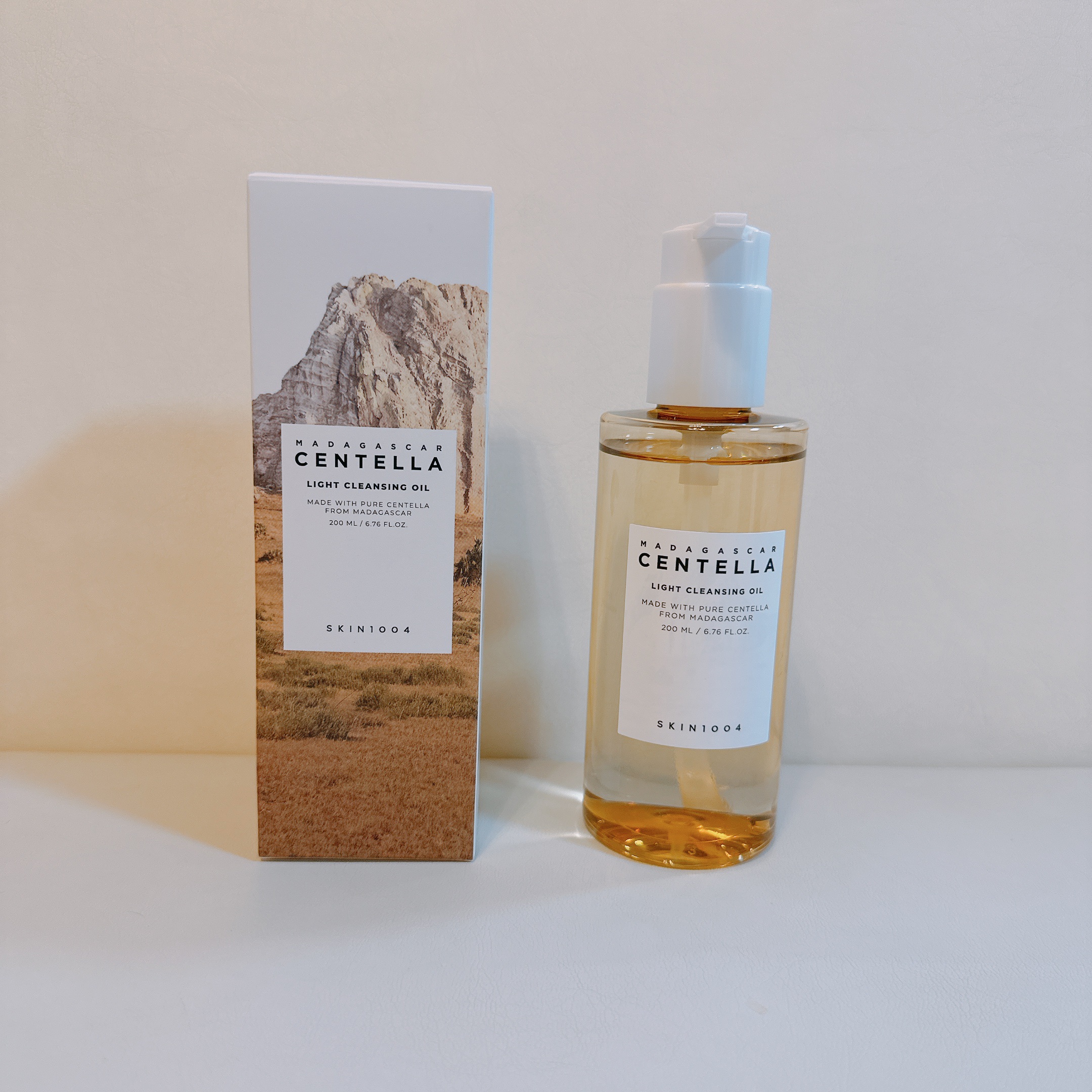 センテラ ライトクレンジングオイル/SKIN1004/オイルクレンジングを使ったクチコミ（1枚目）