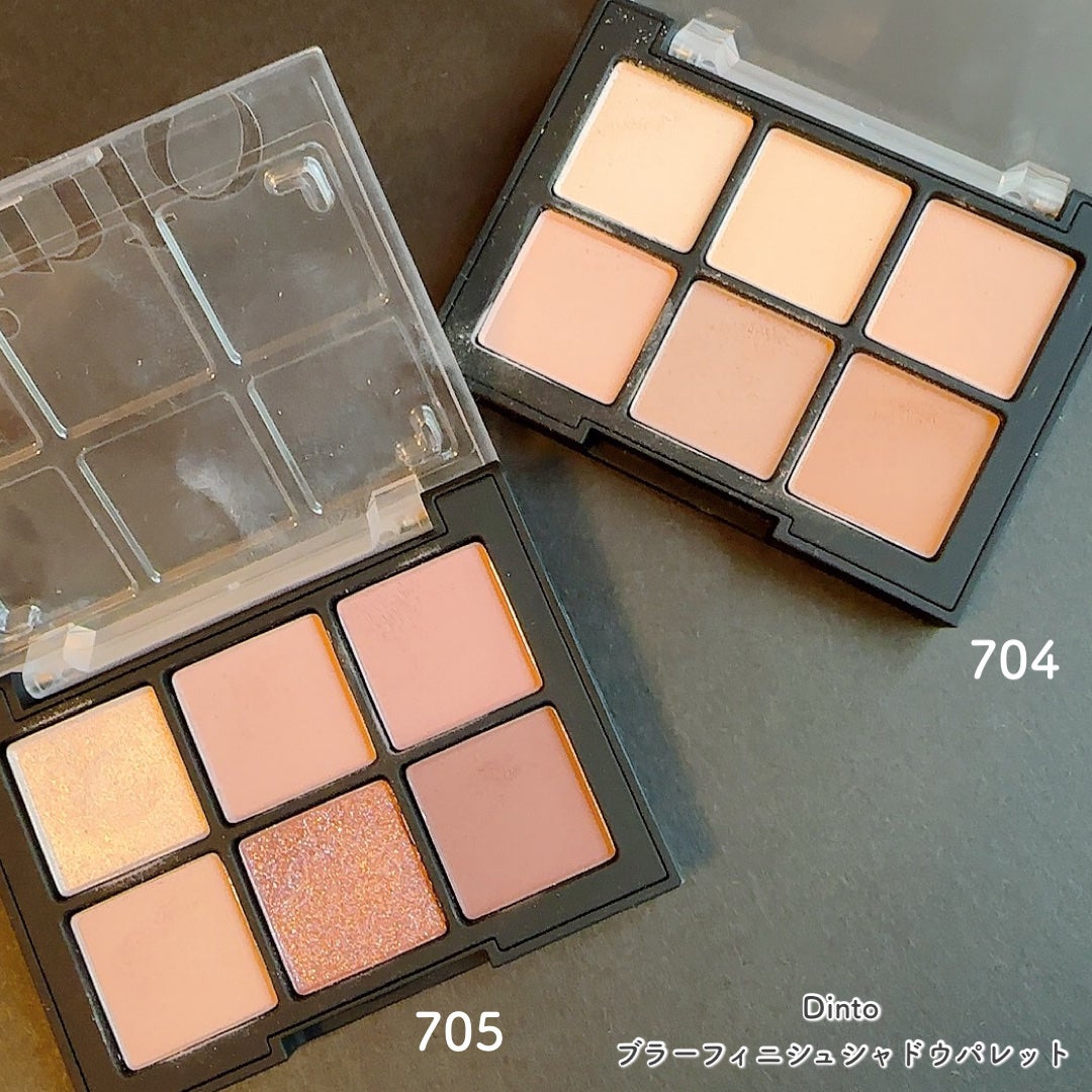 ブラーフィニシュシャドウパレット/Dinto/アイシャドウパレットを使ったクチコミ(5枚目)