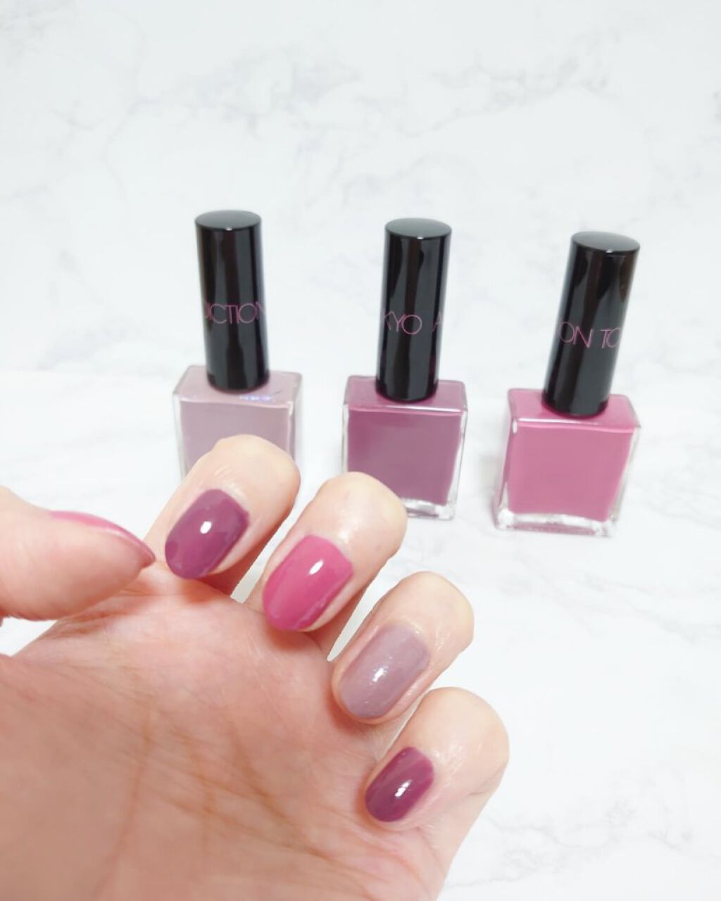 ザ ネイルポリッシュ “エターナル イン ピンク”/ADDICTION/マニキュアを使ったクチコミ（3枚目）