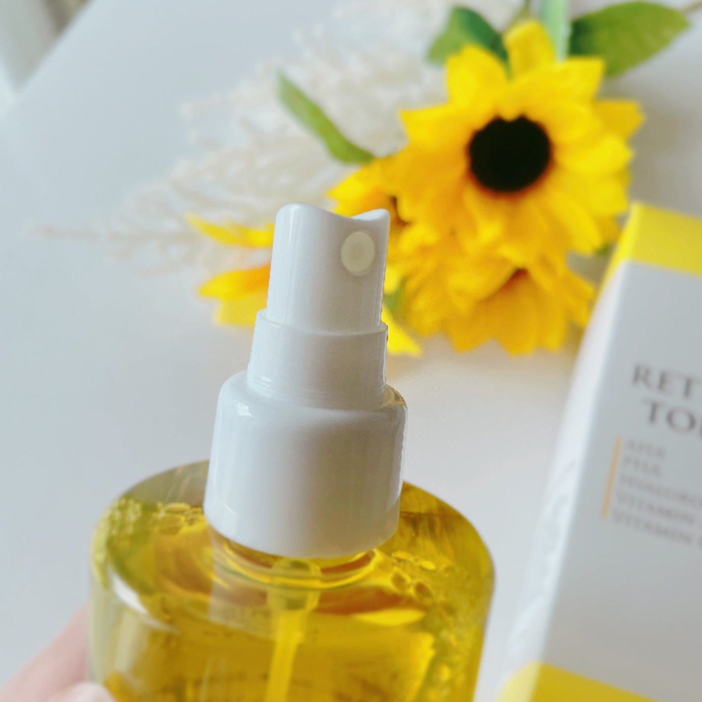 レチノールトナー/APLIN/ミスト状化粧水を使ったクチコミ(2枚目)