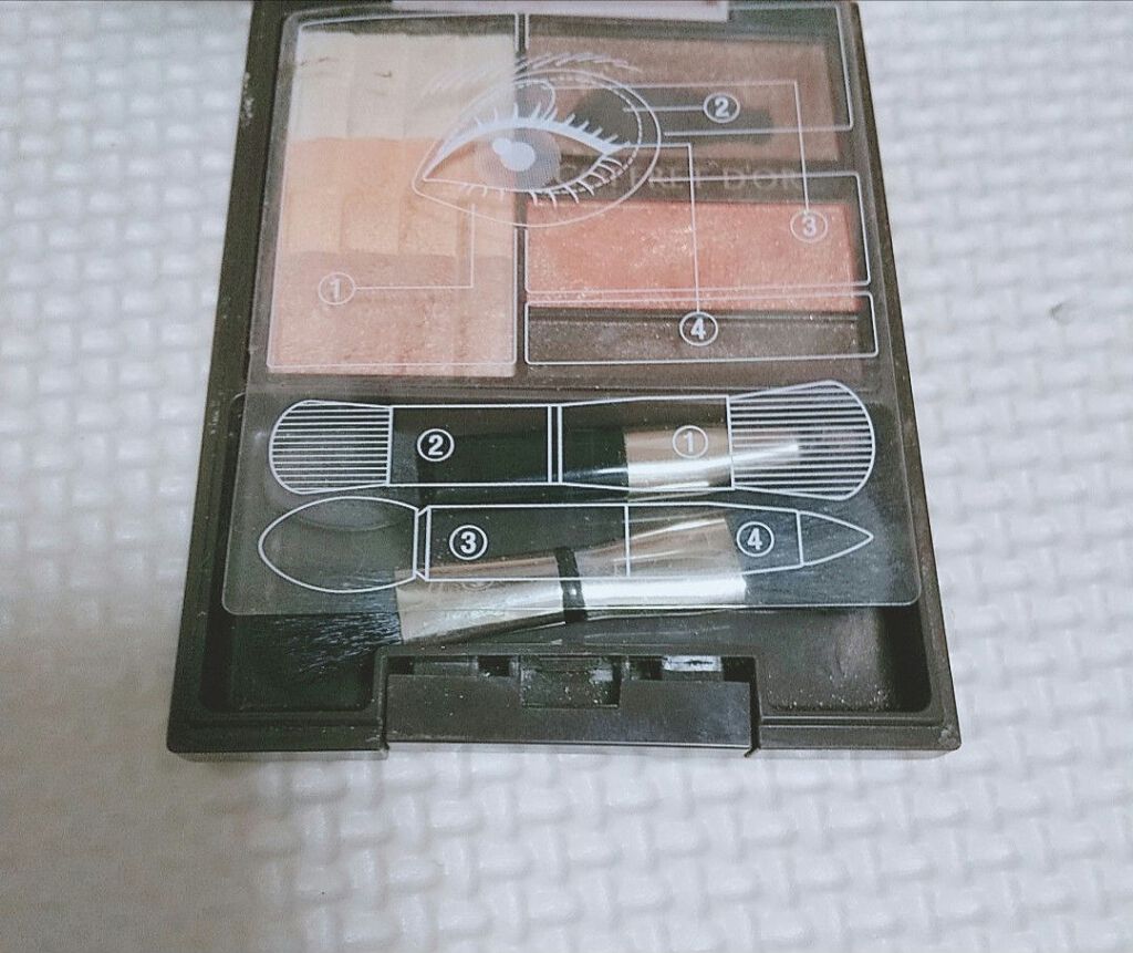 ヌーディインプレッションアイズ/コフレドール/アイシャドウパレットを使ったクチコミ(2枚目)