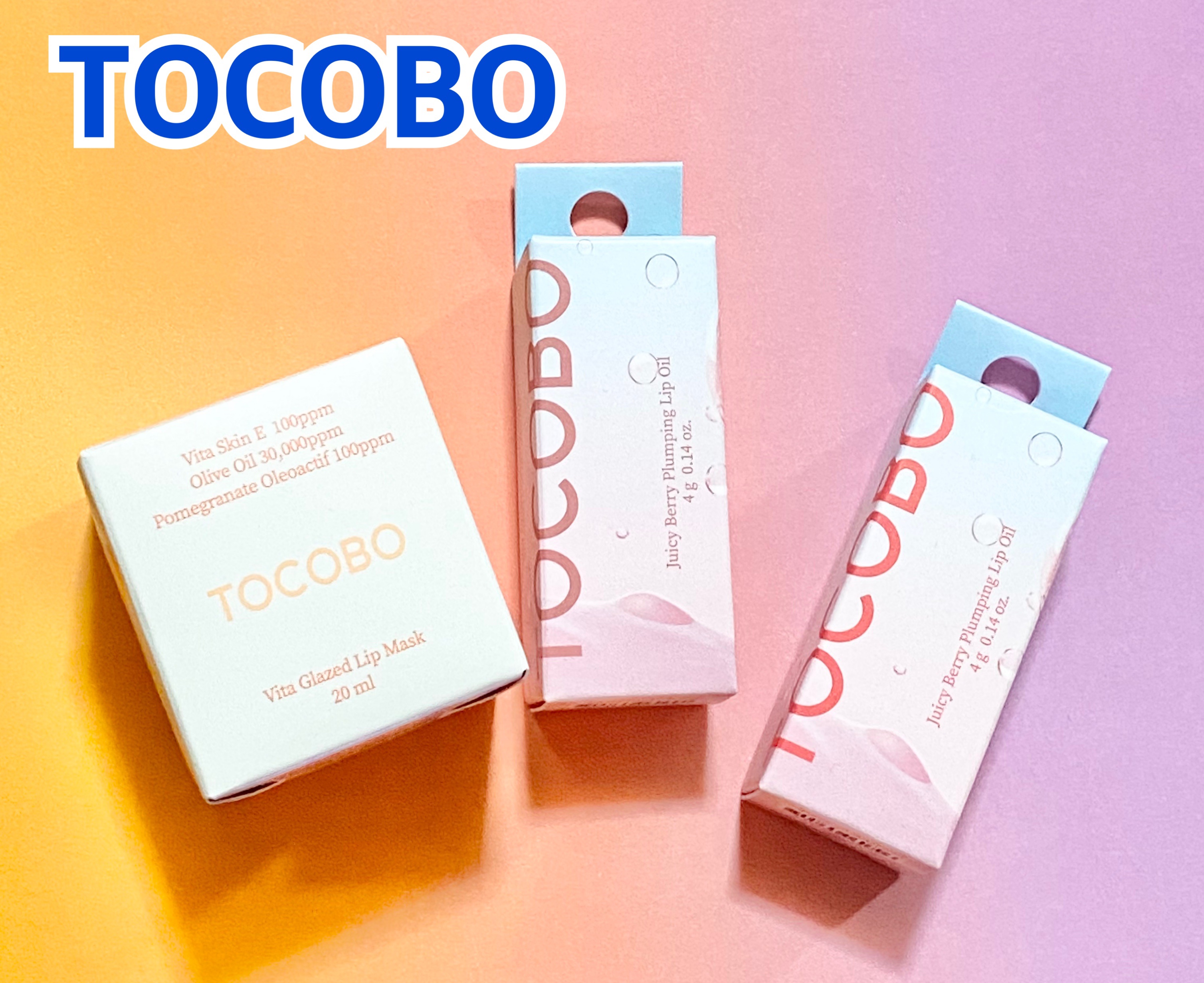 ビタグレーズドリップマスク/TOCOBO/リップマスクを使ったクチコミ（1枚目）