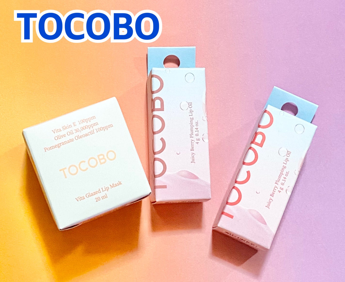 ビタグレーズドリップマスク/TOCOBO/リップマスクを使ったクチコミ(1枚目)