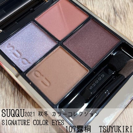 シグニチャー カラー アイズ/SUQQU/アイシャドウパレットを使ったクチコミ(1枚目)