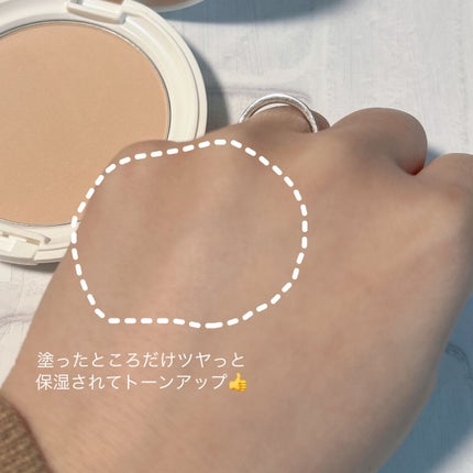 乾燥さん 保湿力プロテクトパウダー/乾燥さん/プレストパウダーを使ったクチコミ(4枚目)