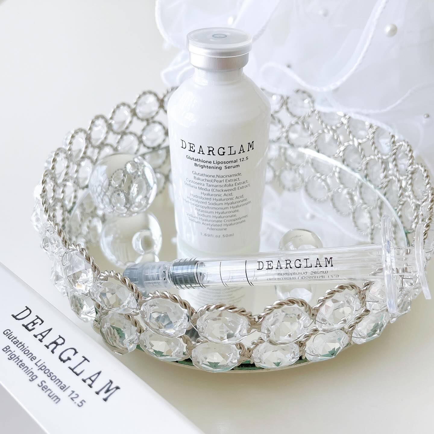 グルタチオン リポソーム 12.5 ブライトニングセラム/dearglam/美容液を使ったクチコミ（1枚目）