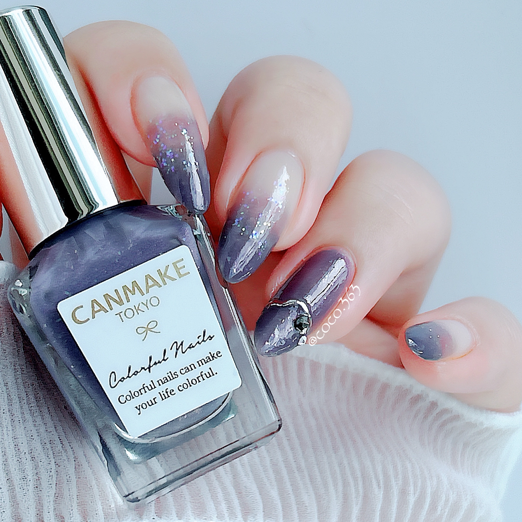 カラフルネイルズ/キャンメイク/マニキュアを使ったクチコミ（3枚目）
