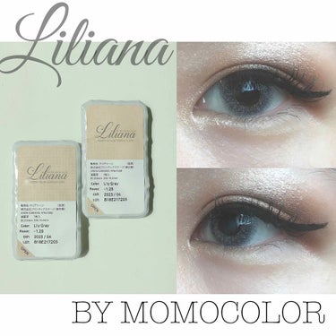 Liliana by MOMOCOLOR/LILY ANNA/カラーコンタクトレンズを使ったクチコミ（1枚目）