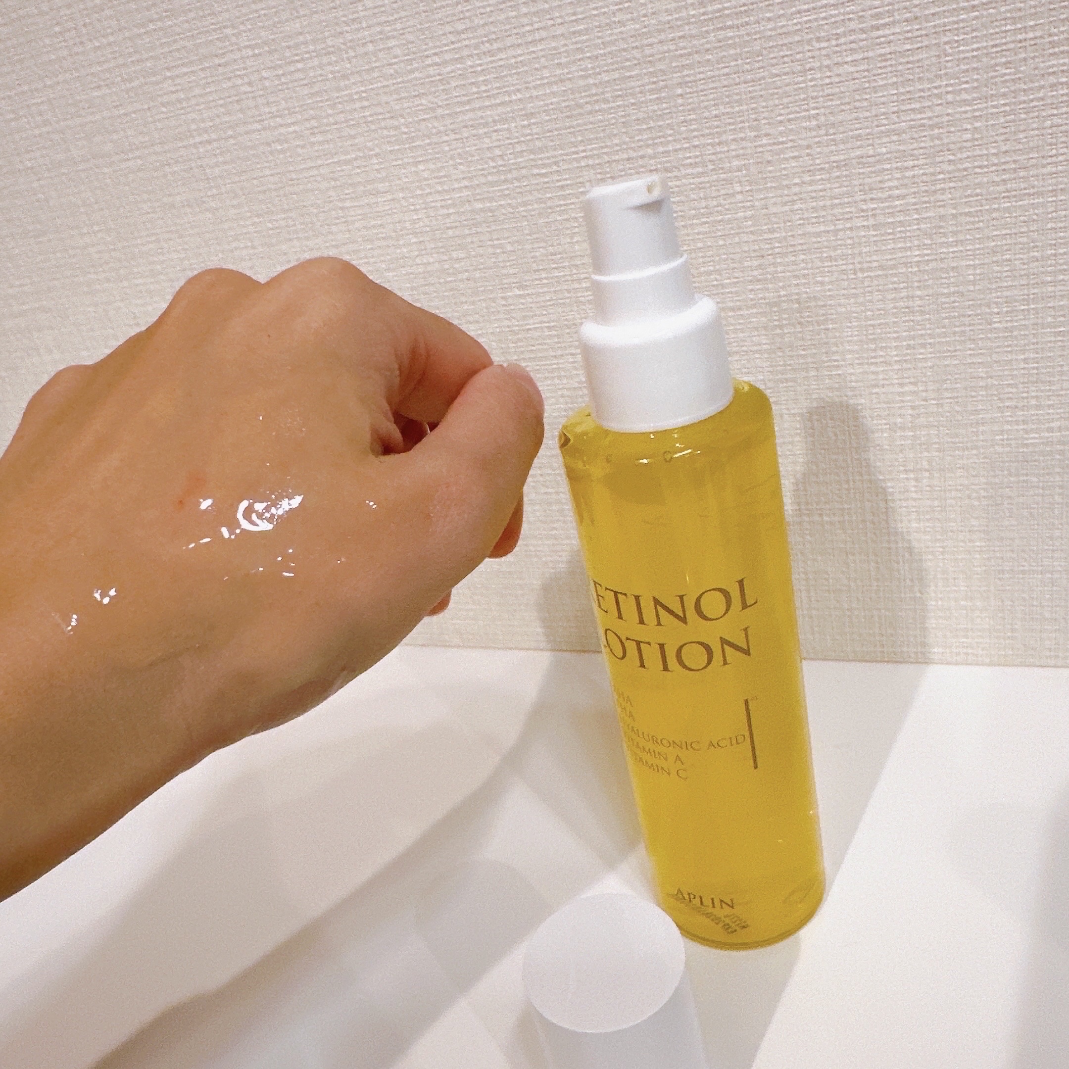 レチノールトナー/APLIN/ミスト状化粧水を使ったクチコミ（3枚目）