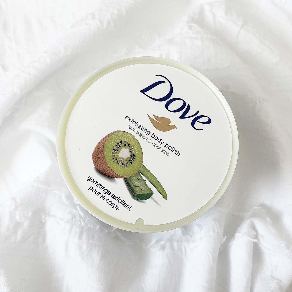 ダヴ ふわとろ　クリーミースクラブ キウイ＆アロエ/ダヴ/ボディスクラブを使ったクチコミ（1枚目）