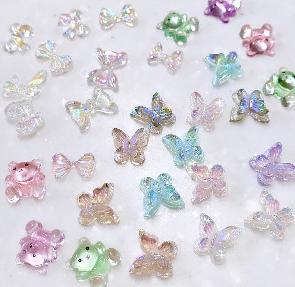 ネイルパーツ/セリア/ネイルチップ・パーツを使ったクチコミ（1枚目）