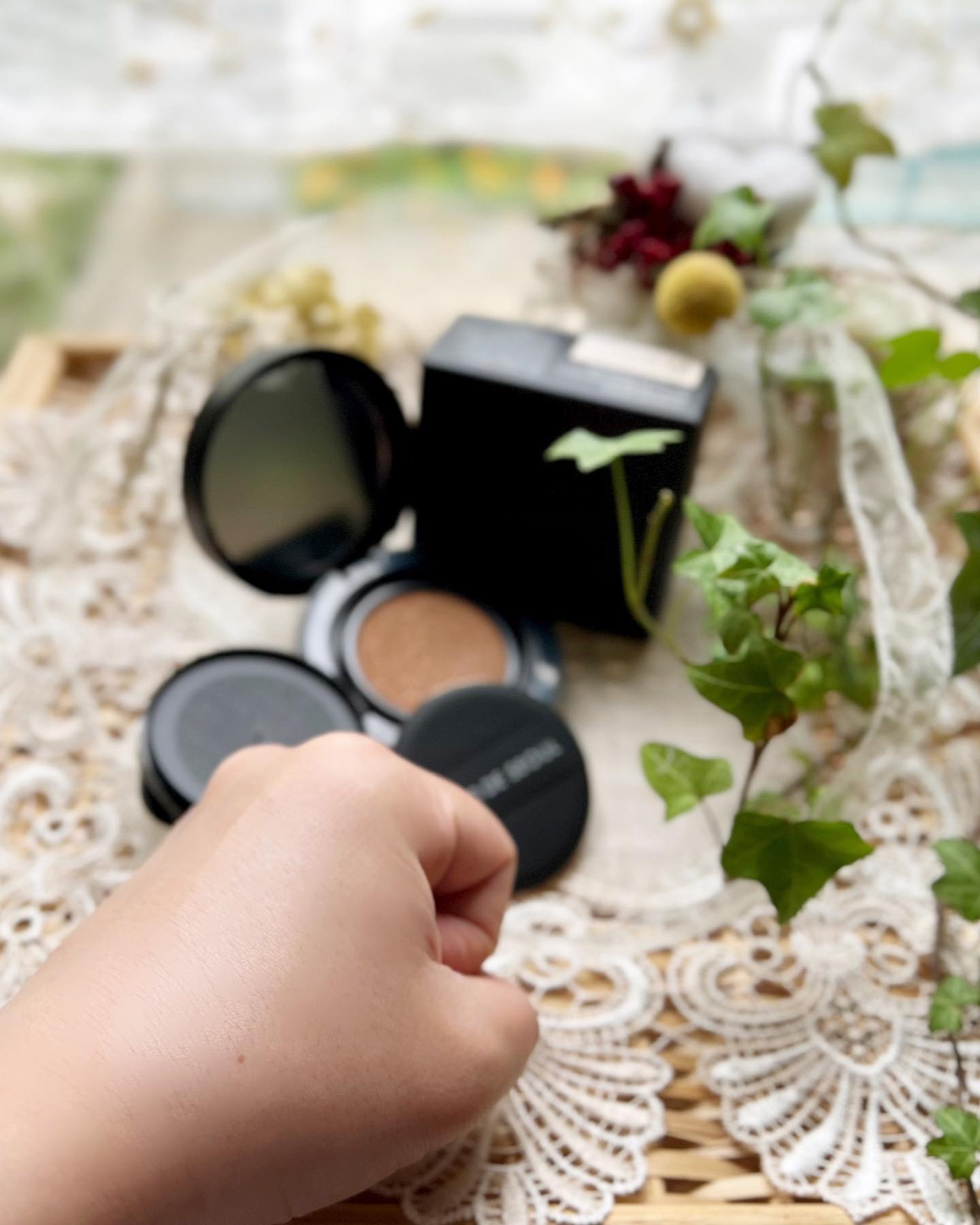 ジャビンドゥソウル ウインクファンデーションパクト/Javin De Seoul/クッションファンデーションを使ったクチコミ（3枚目）