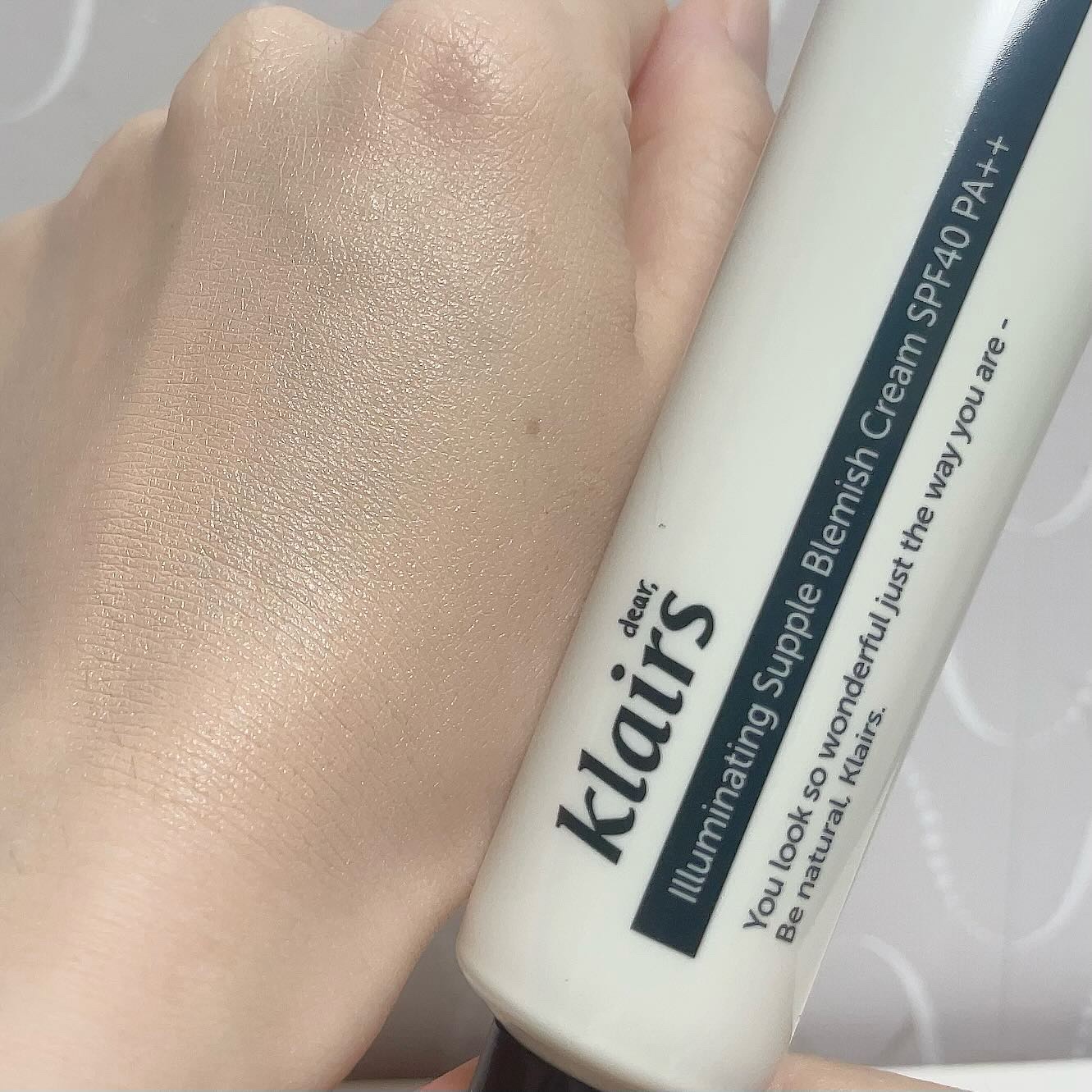 イルミネーティングサプルブレミッシュクリーム(40ml)/Klairs/化粧下地を使ったクチコミ（3枚目）