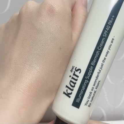 イルミネーティングサプルブレミッシュクリーム(40ml)/Klairs/化粧下地を使ったクチコミ(3枚目)
