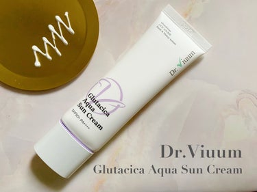 グルタシカ アクア サンクリーム/Dr.Viuum/日焼け止め・UVケアを使ったクチコミ（2枚目）