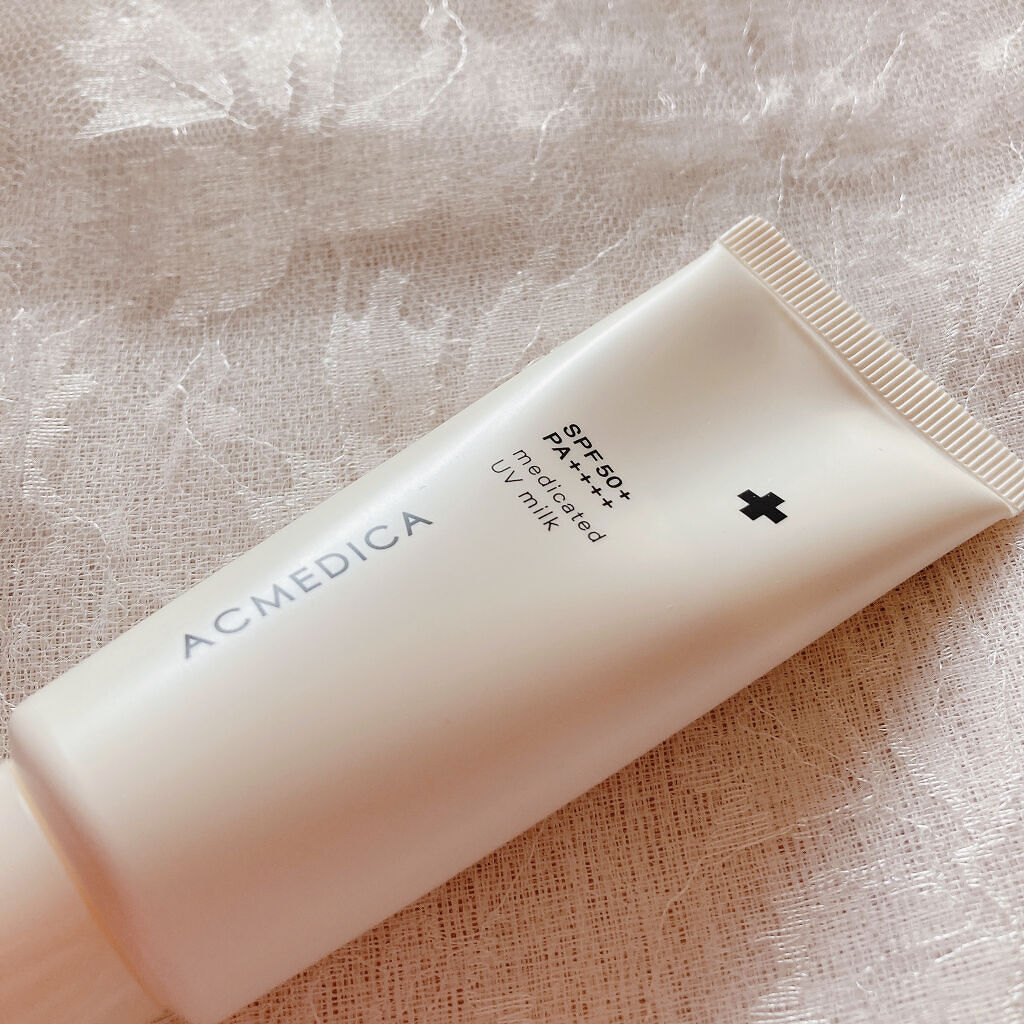 アクメディカ　薬用　UVミルク/ナリスアップ/日焼け止めミルクを使ったクチコミ（3枚目）